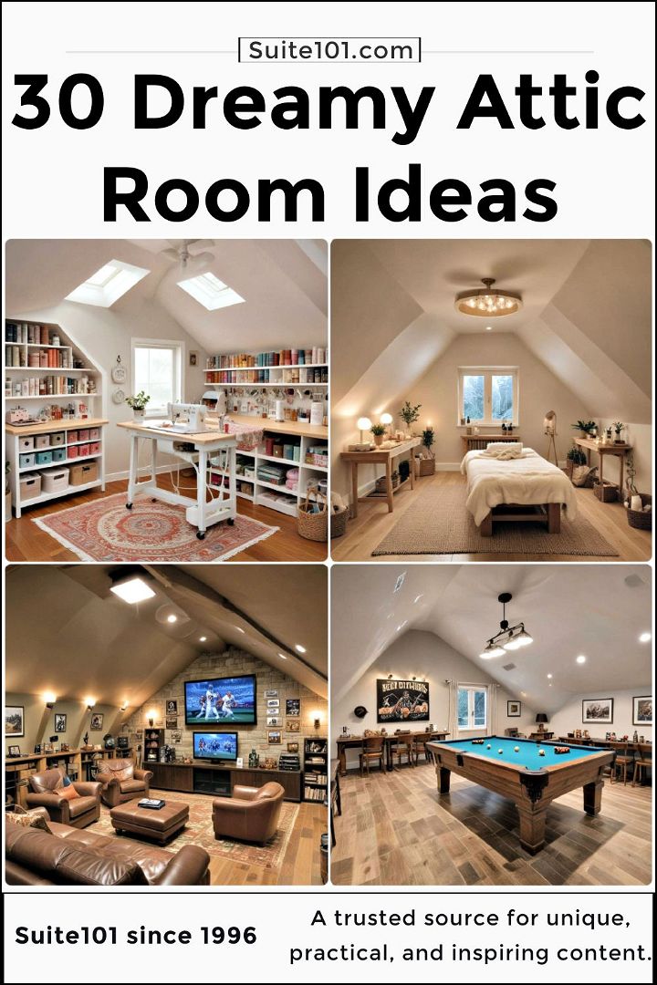 best attic room ideas
