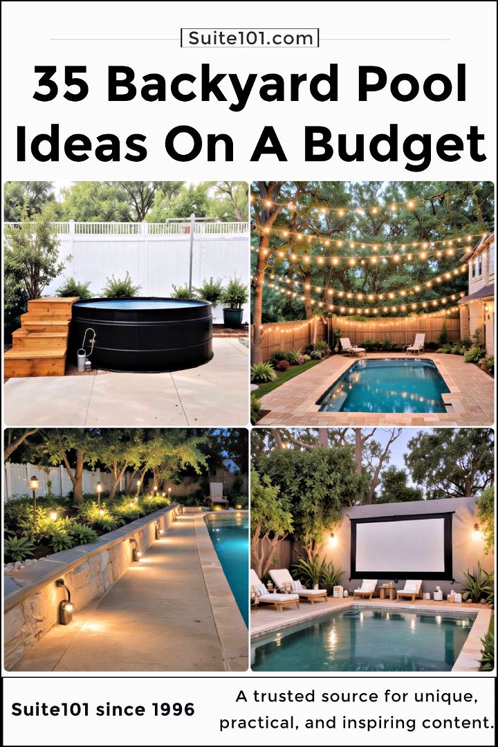 best backyard pool ideas on a budget
