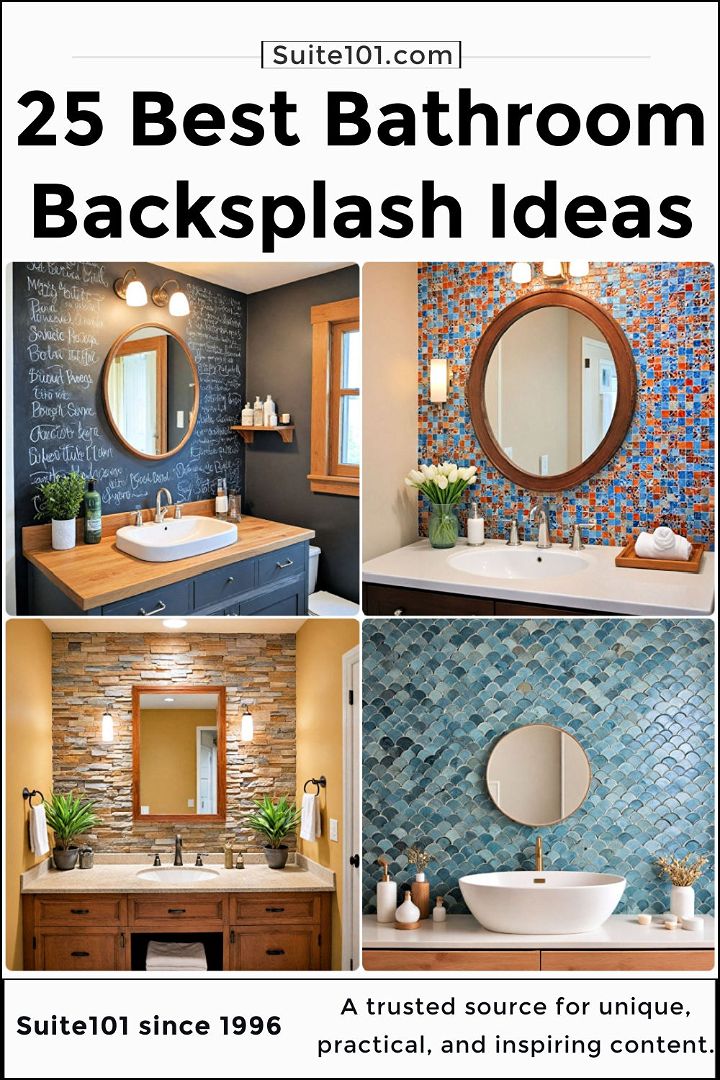 best bathroom backsplash ideas