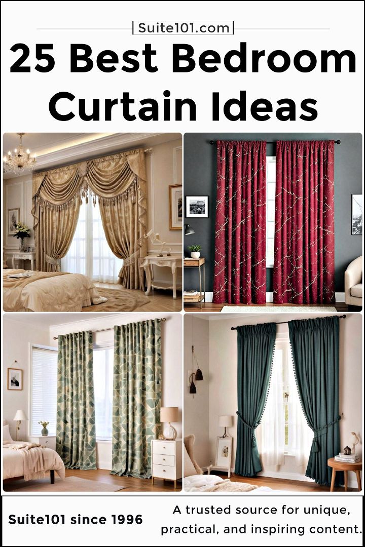 best bedroom curtain ideas