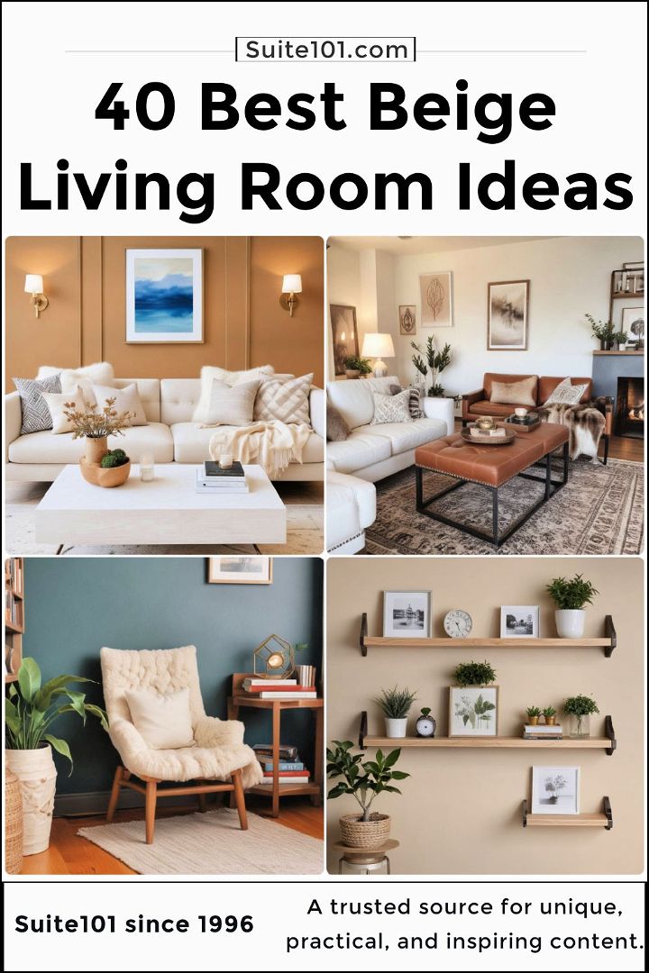 best beige living room ideas