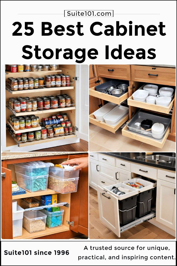 best cabinet storage ideas to copy