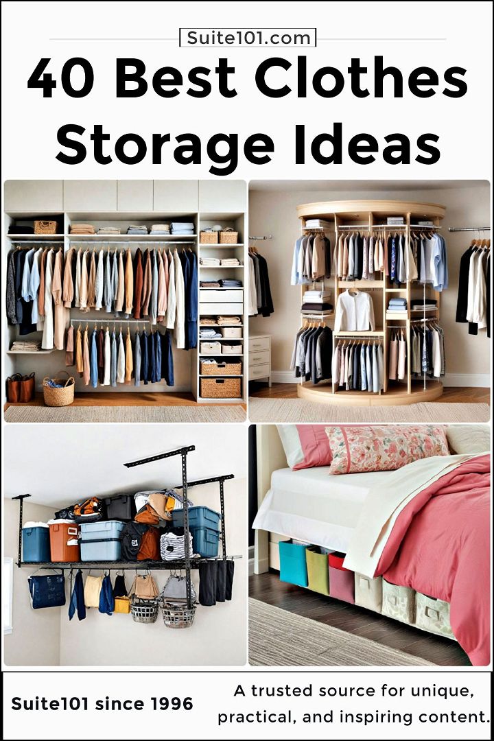 best clothes storage ideas