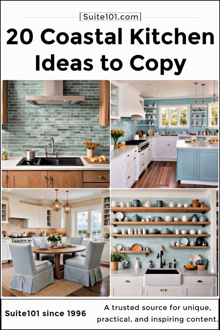 best coastal kitchen ideas