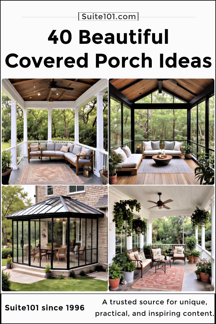 best covered porch ideas