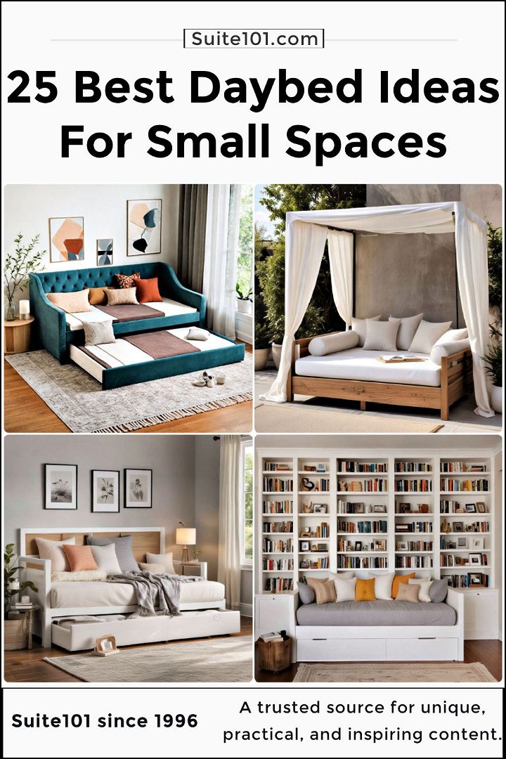 best daybed ideas for small spaces