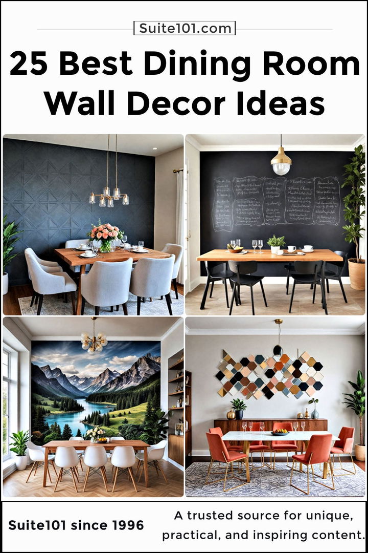 best dining room wall decor ideas