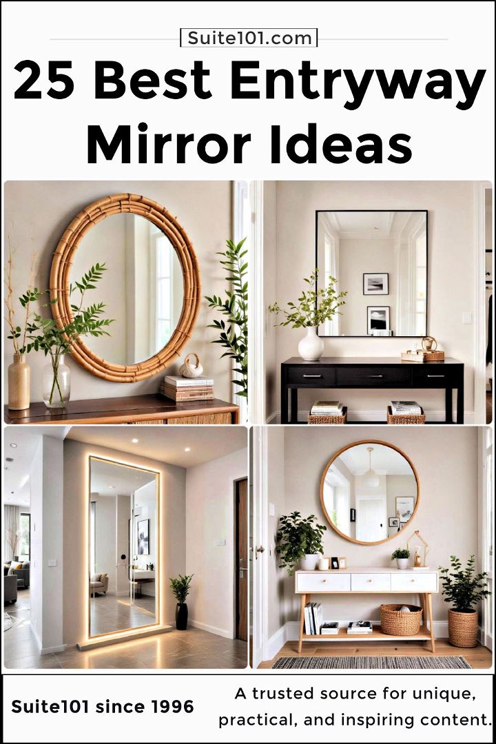 best entryway mirror ideas