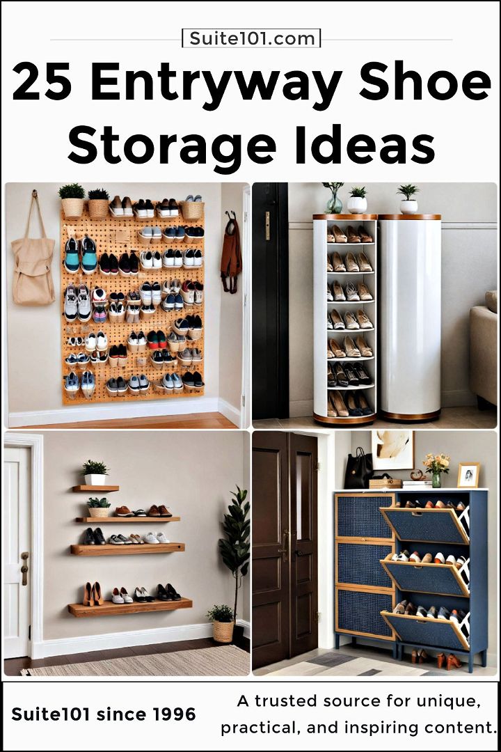 best entryway shoe storage ideas