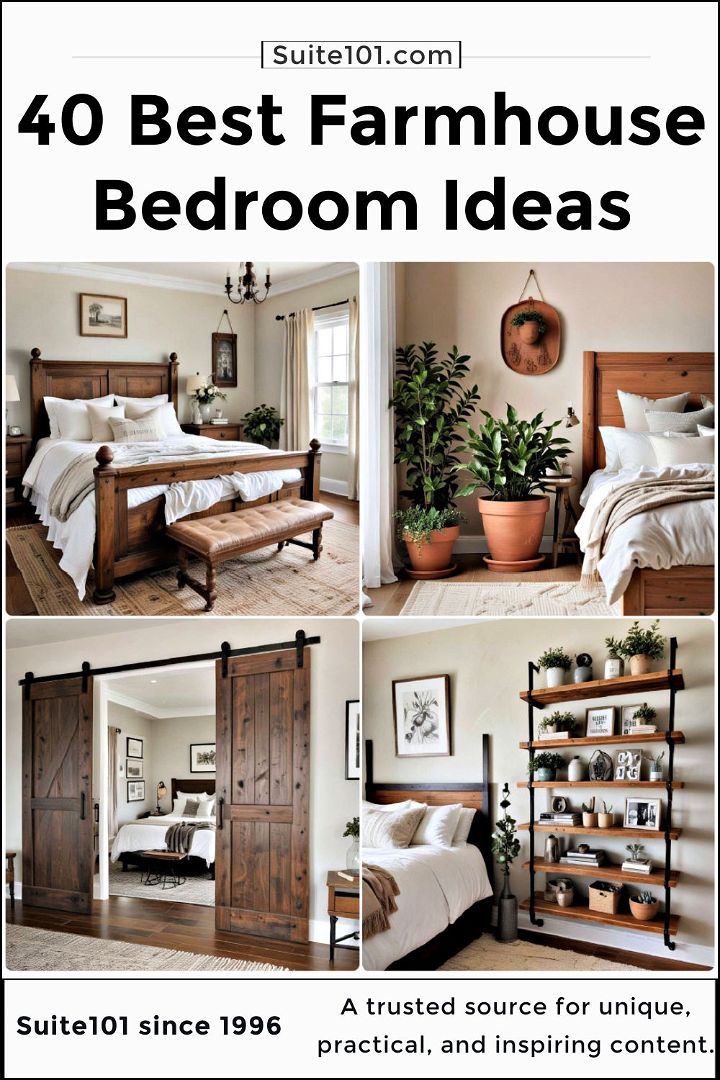 best farmhouse bedroom ideas