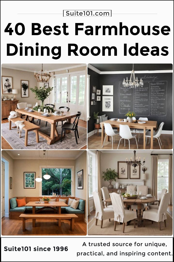 best farmhouse dining room ideas