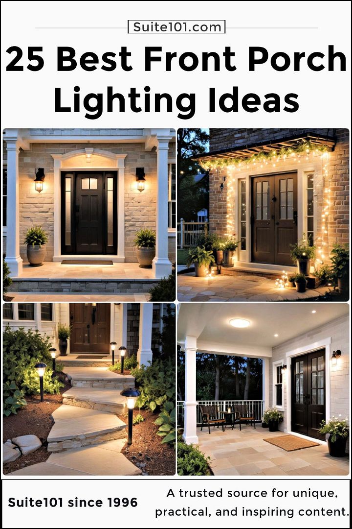 best front porch lighting ideas