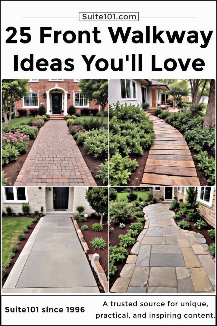 best front walkway ideas