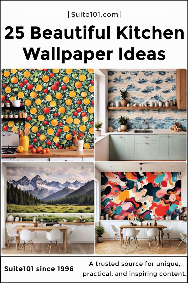 best kitchen wallpaper ideas