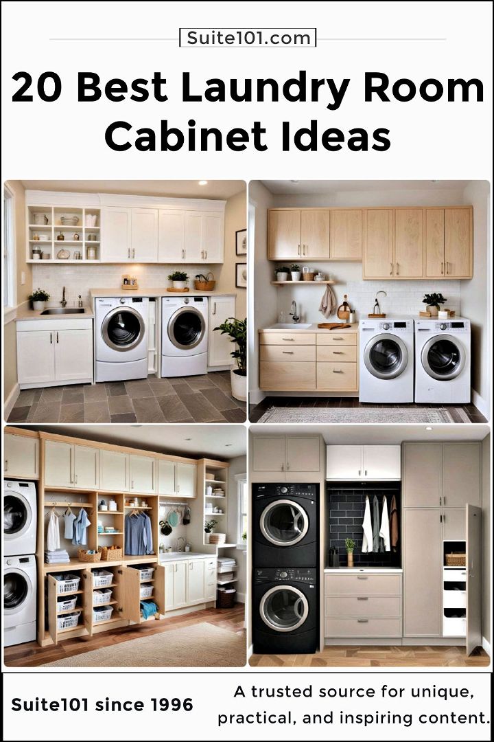 best laundry room cabinet ideas