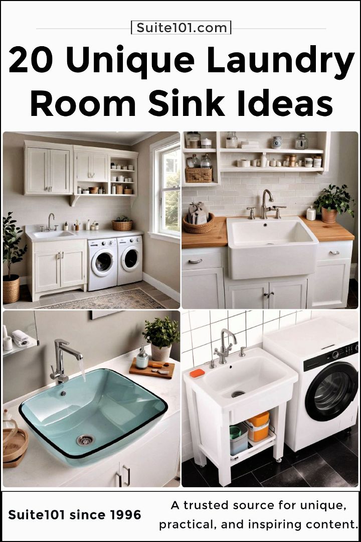 20 Laundry Room Sink Ideas for Seamless Washing