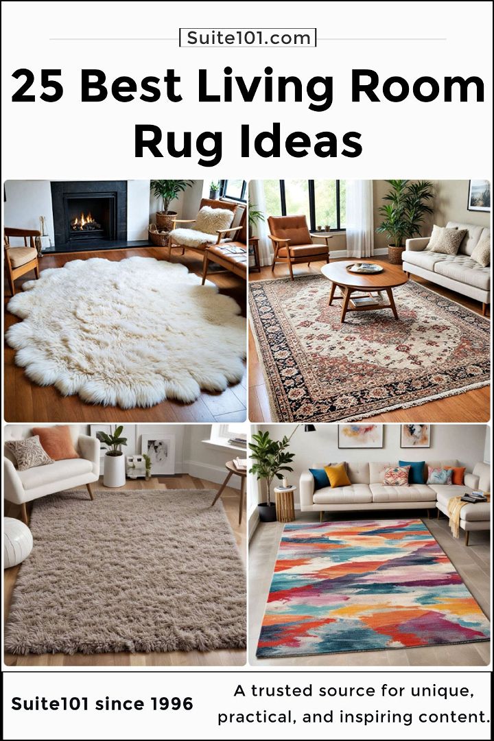 best living room rug ideas