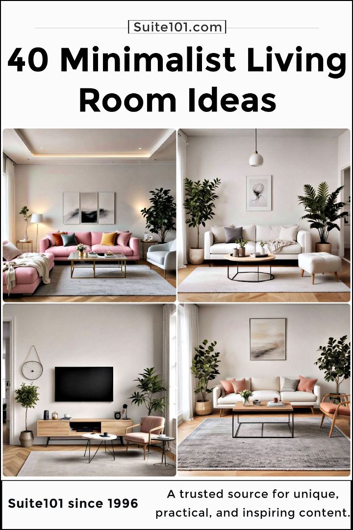 best minimalist living room ideas