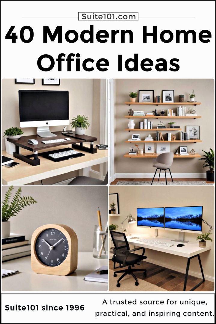 best modern home office ideas