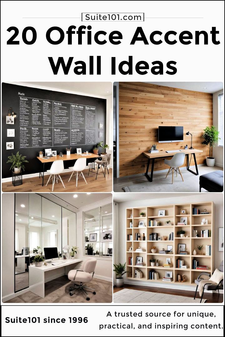best office accent wall ideas