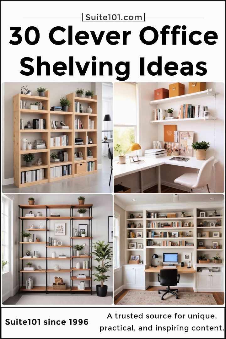 best office shelving ideas