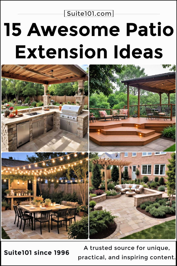 best patio extension ideas