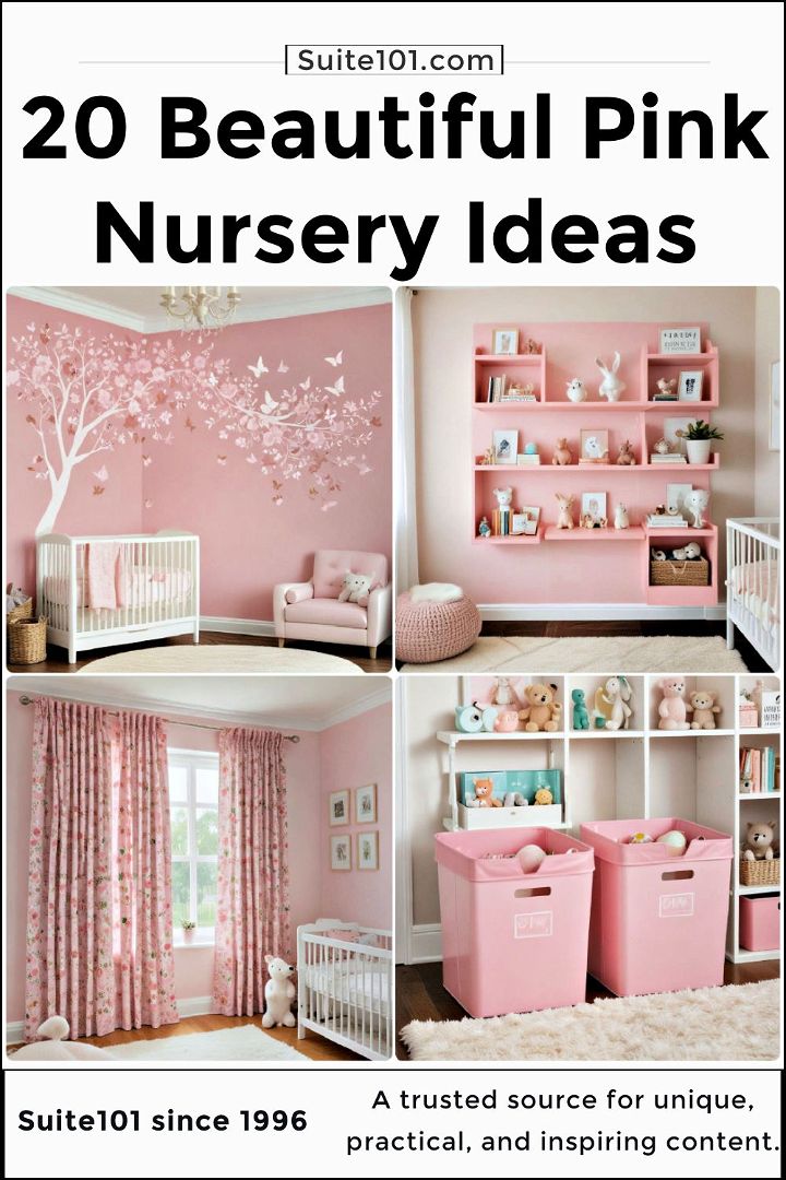 best pink nursery ideas