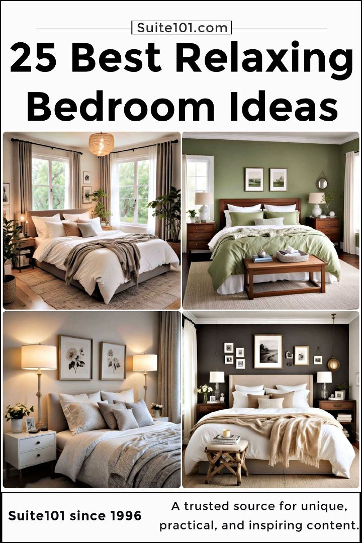 best relaxing bedroom ideas