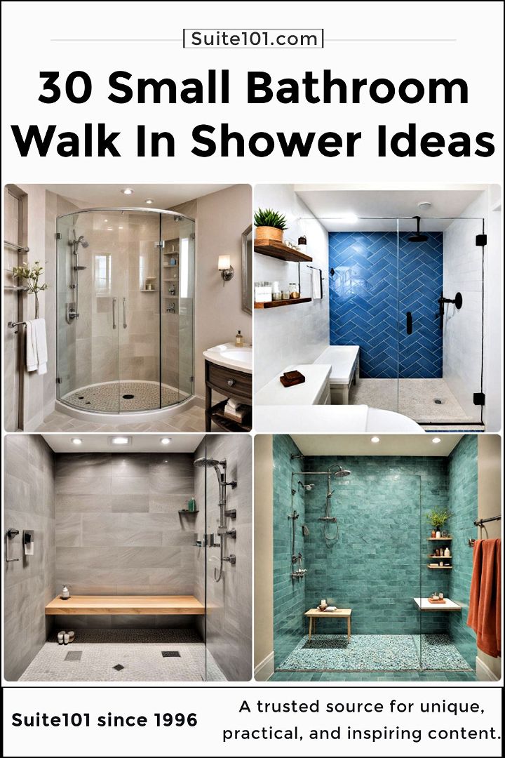 best small bathroom walk in shower ideas