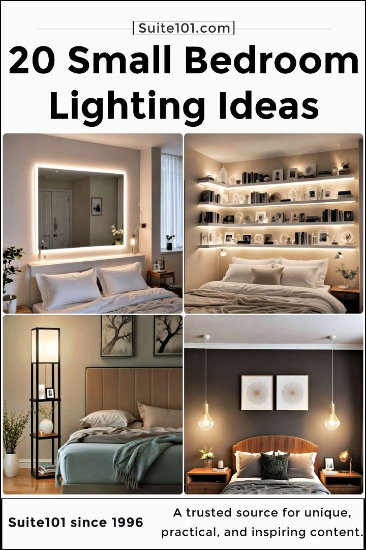best small bedroom lighting ideas