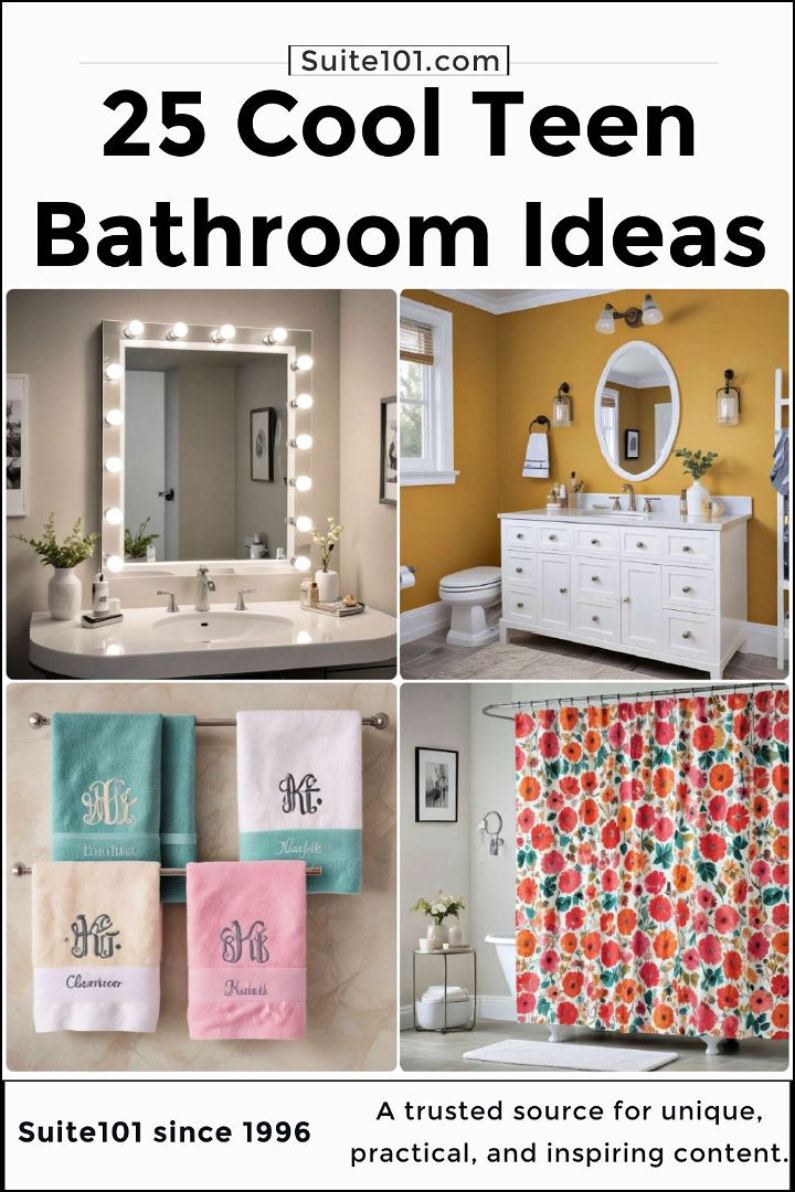 best teen bathroom ideas