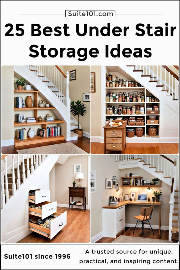 best under stair storage ideas