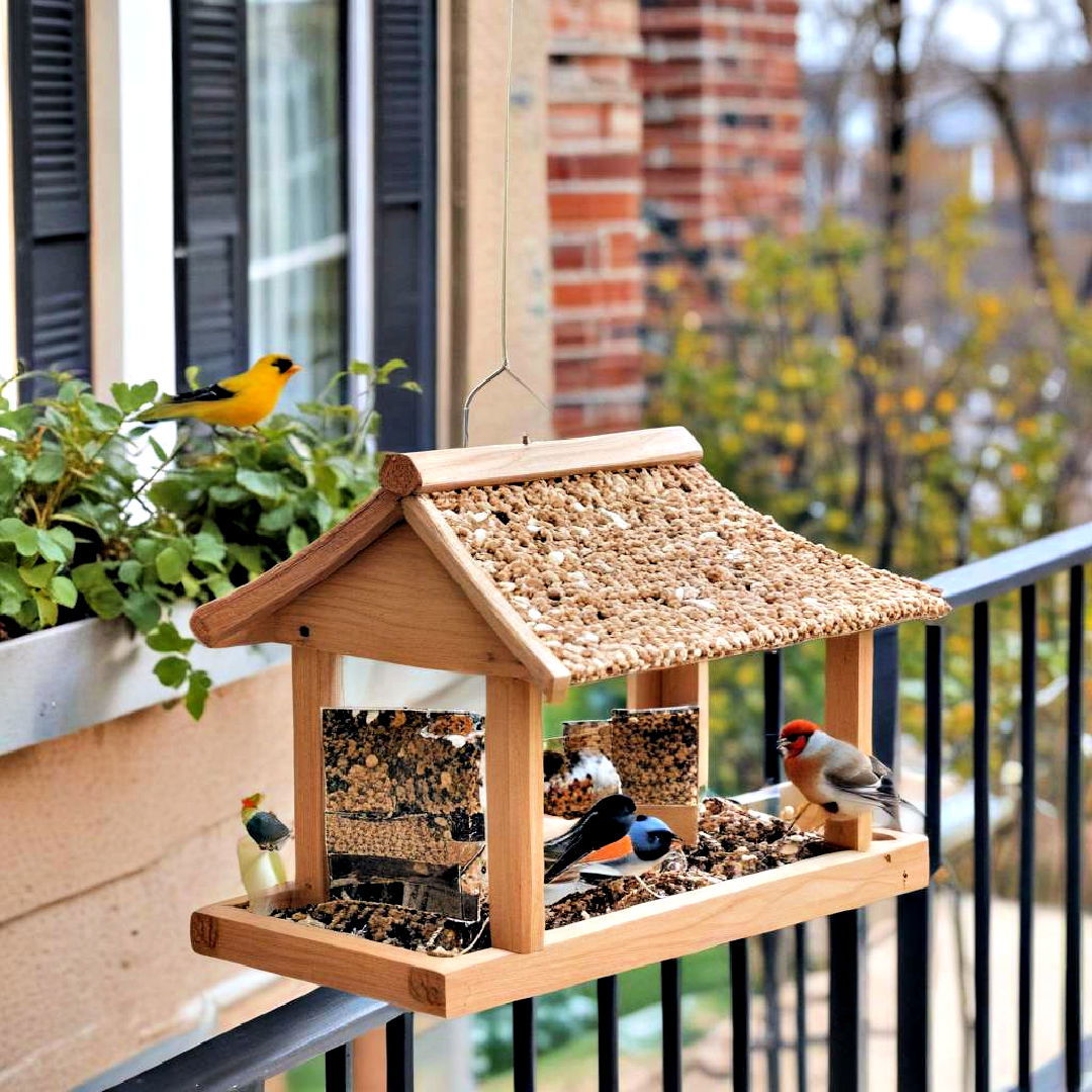 bird feeder to attract feathered friends