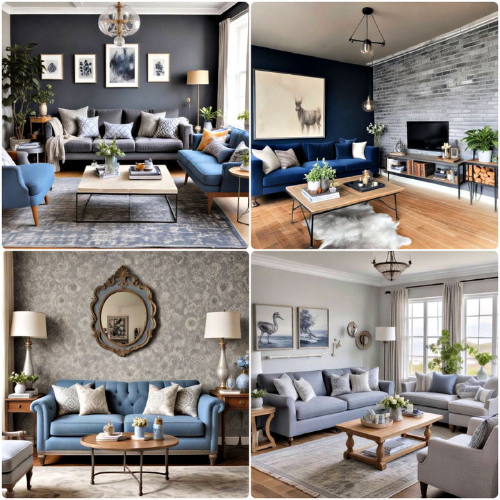 blue and grey living room ideas