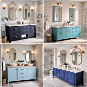 blue bathroom vanity ideas
