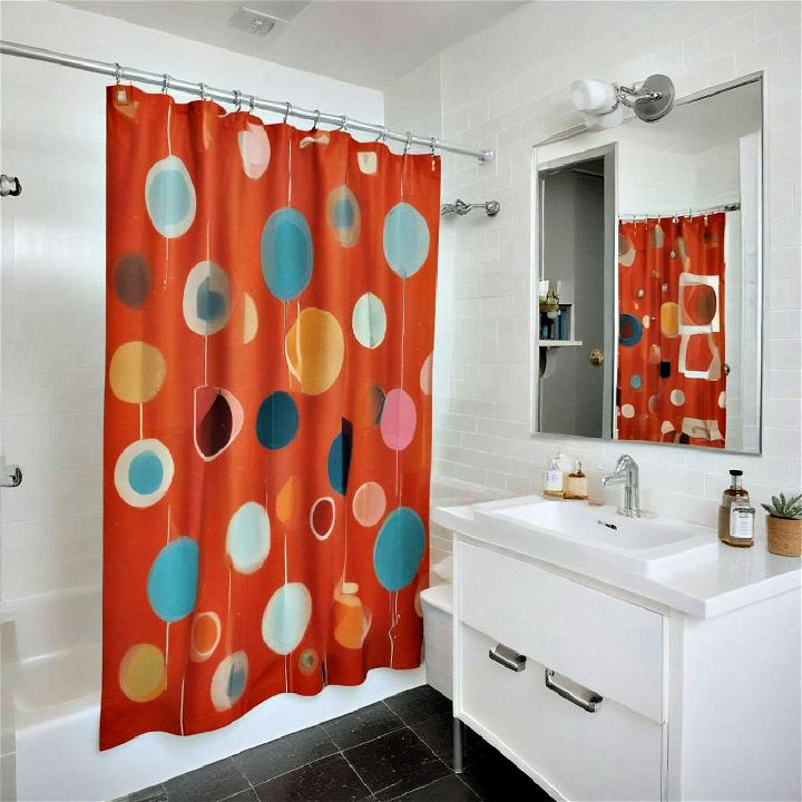 bold shower curtain
