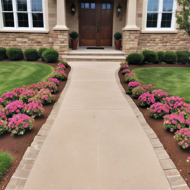 borders for driveway entrance