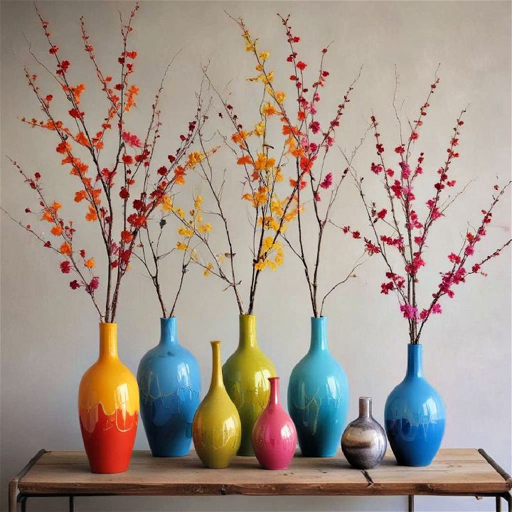 branch decor vases