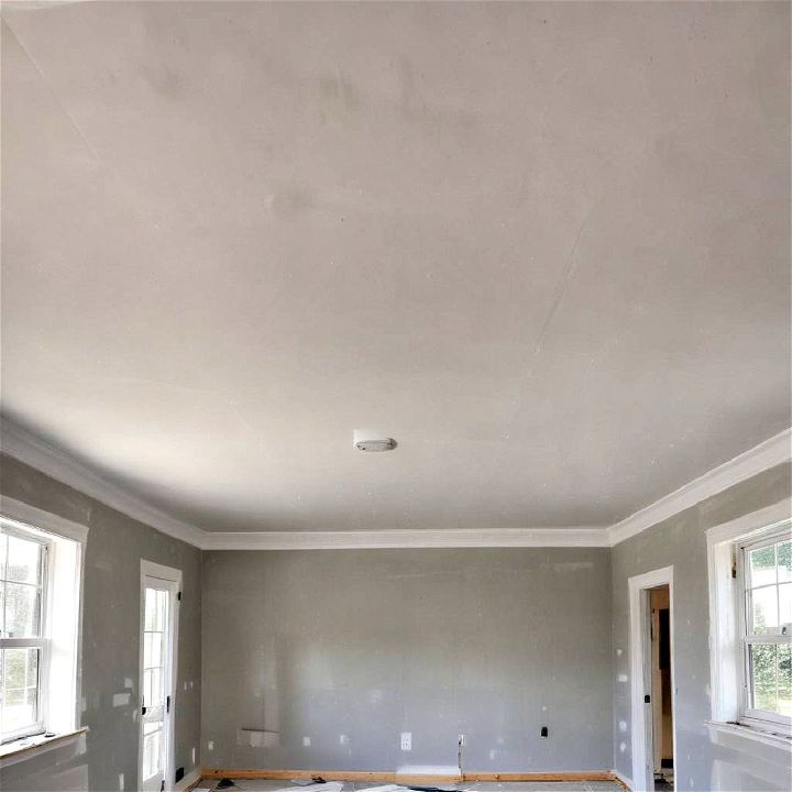 budget friendly drywall ceiling