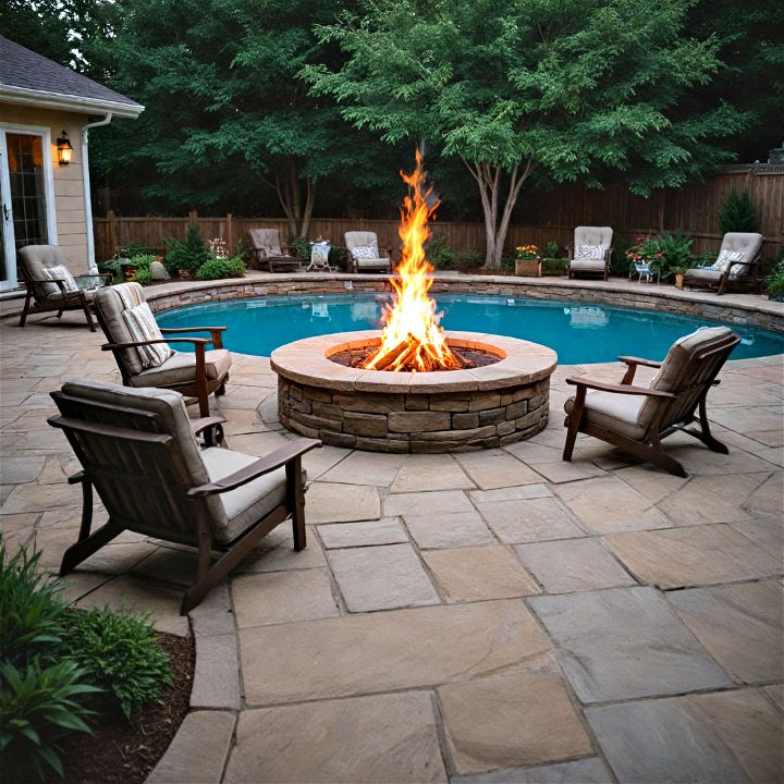 budget friendly fire pit seating