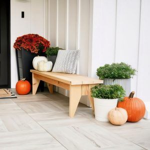 build your own outdoor bench