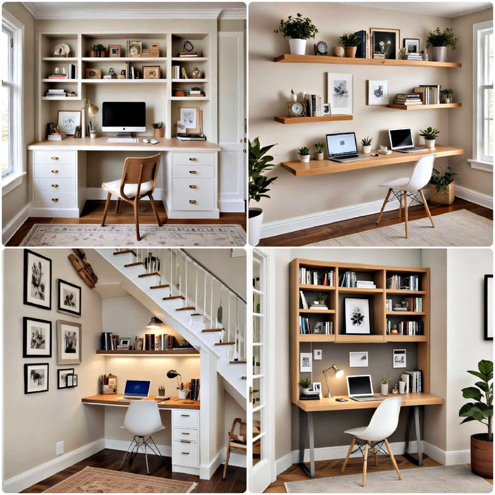 built in desk ideas