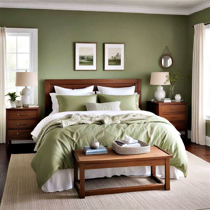 calming green paint color