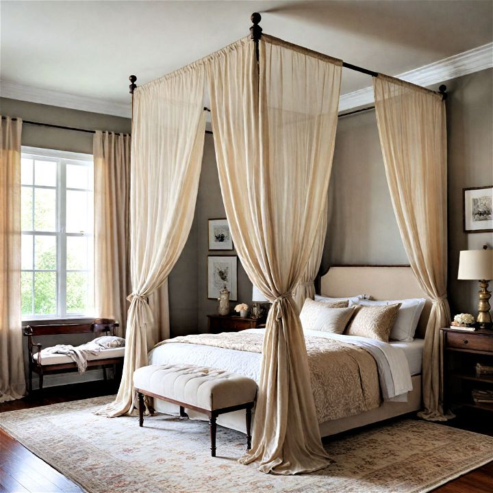 canopy bed for master bedroom