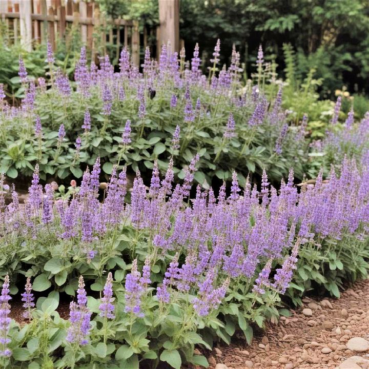 catmint for perennial flower bed