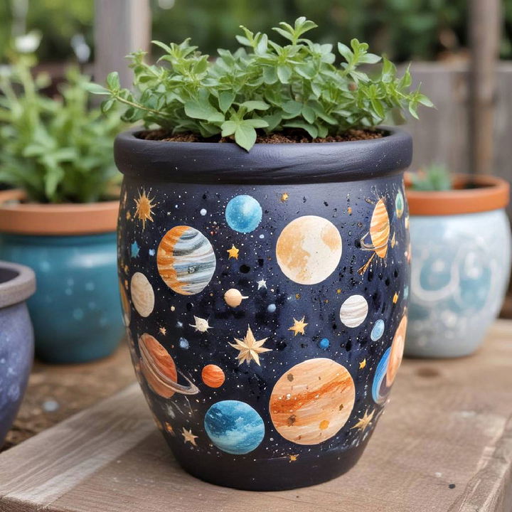 celestial bodies pot