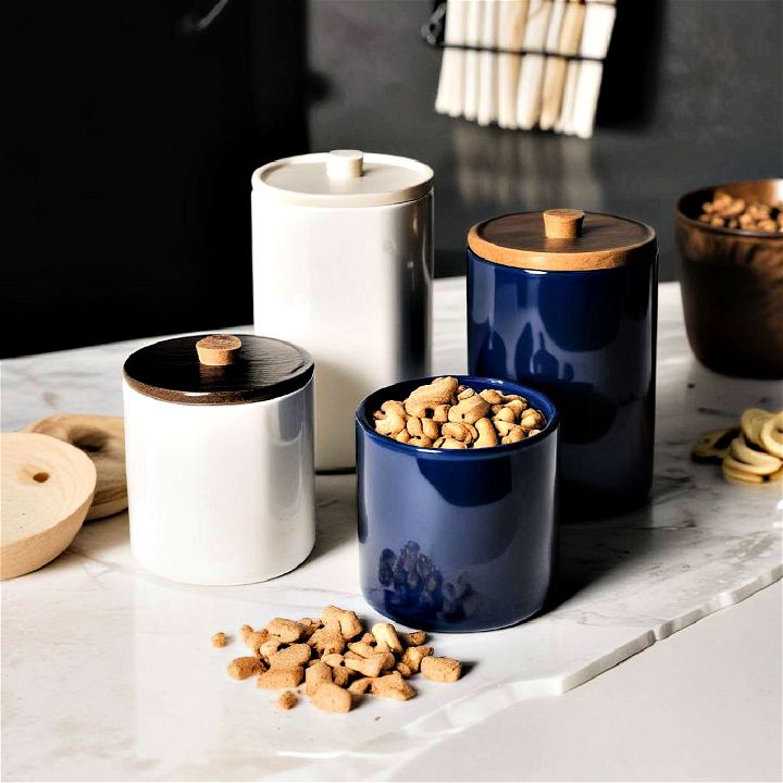 ceramic canisters for snack storage