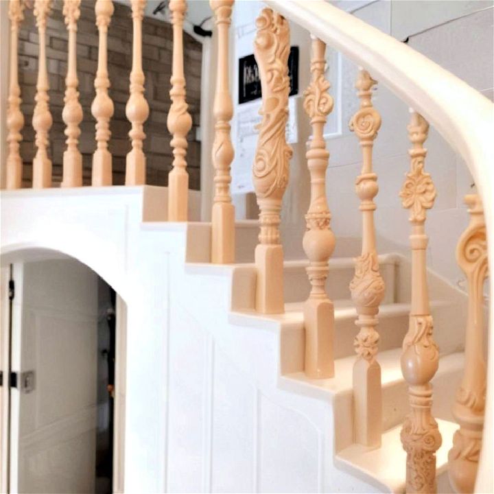 ceramic stair railing