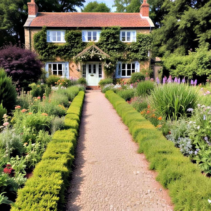 charming english country walkway