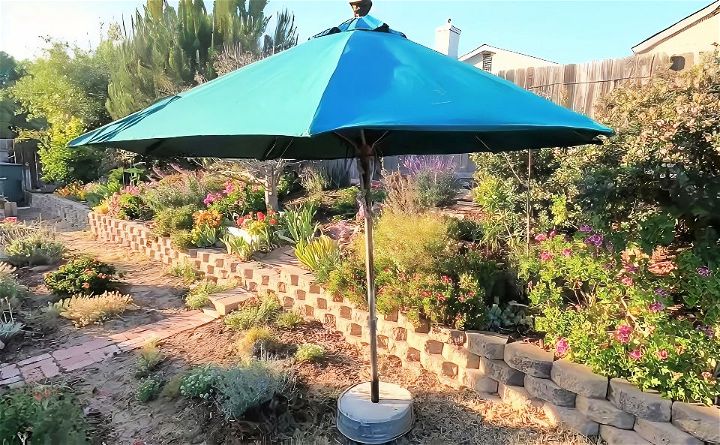 cheap and easy diy umbrella stand